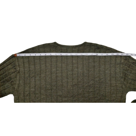 NWOT Abound Cardigan Sweater Size L Green - Picture 3 of 9